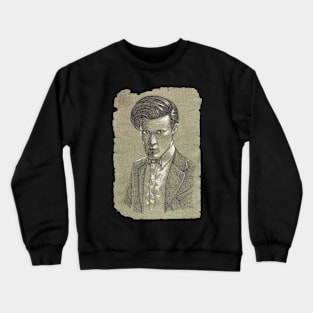 The doctor portrait Crewneck Sweatshirt